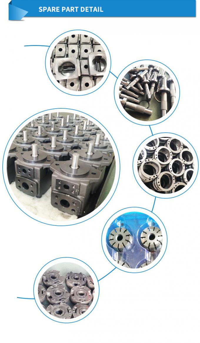 Hydraulikpumpe-Reparatur-Teile PVH1 PVH2 PVH3 6 - 153 Ml-/Rhochleistung